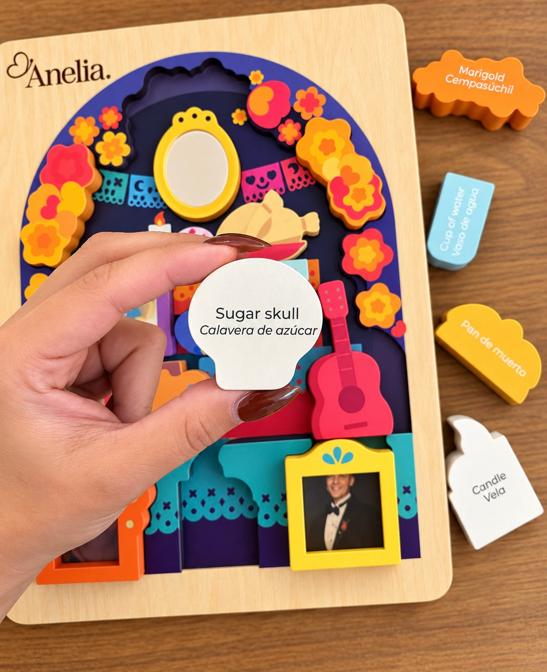 PREORDER/PREORDEN Día de los Muertos Wooden Puzzle (Est: Late November)