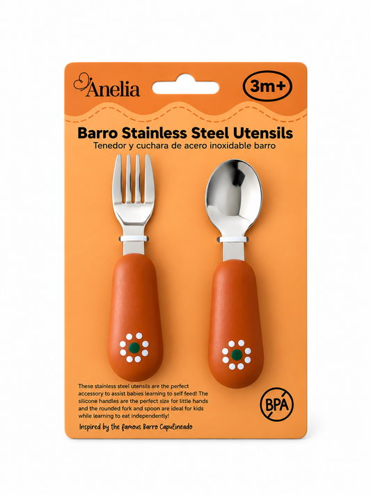 Stainless Steel “Barro” Utensils