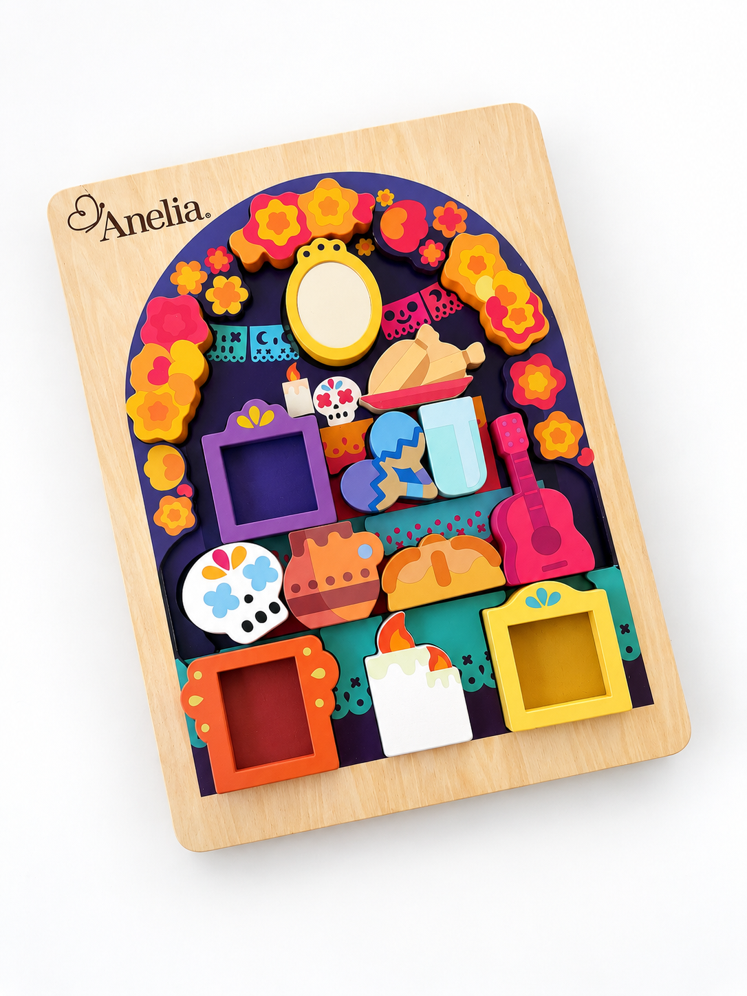 PREORDER/PREORDEN Día de los Muertos Wooden Puzzle (Est: Late November)